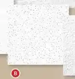 RONA Certainteed ceiling tiles "grenada", 2' x 4' x 1/2" offer