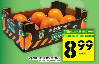 Food Basics Vanilla persimmons offer