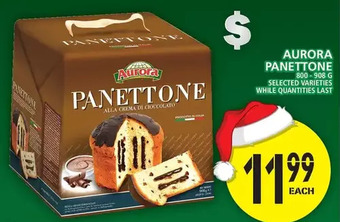 Food Basics Aurora panettone offer