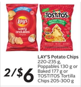 Sobeys Lay's potato chips offer