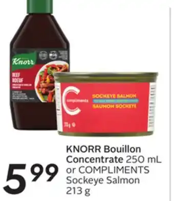 Sobeys Knorr bouillon concentrate offer