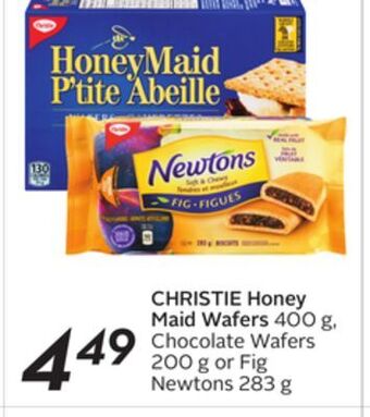 Sobeys Christie honey maid wafers offer