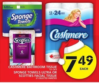 Food Basics Cashmere bathroom tissue offer