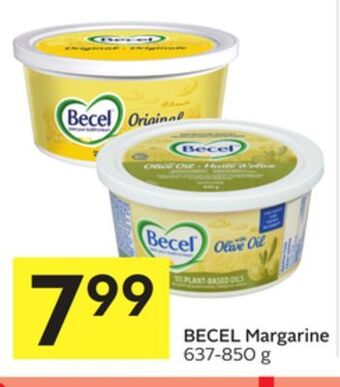 Foodland Becel margarine 637-850 g offer
