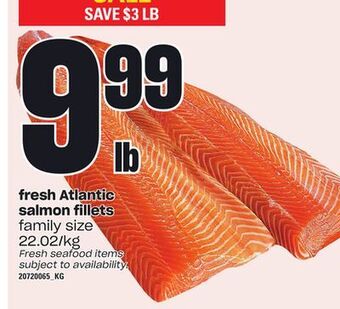 Loblaws Fresh atlantic salmon fillets offer
