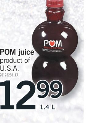 Fortinos Pom juice, 1.4 l offer