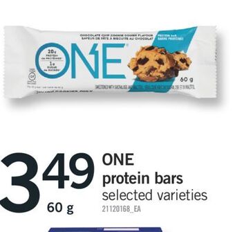 Fortinos One protein bars, 60 g offer