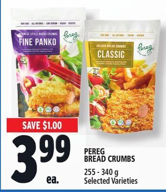 Metro Pereg bread crumbs offer