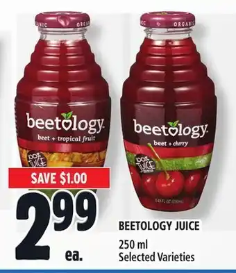 Metro Beetology juice offer