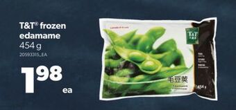 Real Canadian Superstore T&t® frozen edamame, 454 g offer