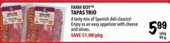 Farm Boy Farm boy™ tapas trio offer