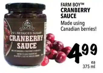 Farm Boy Farm boy™ cranberry sauce offer