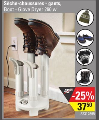 Sushi Shop Boot - glove dryer 290 w. offer