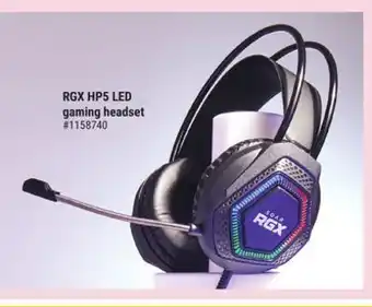 Rgx hp5 led gaming headset