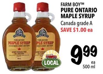 Farm Boy Farm boy™ pure ontario maple syrup offer
