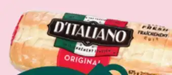 Giant Tiger D'ltaliano bread offer