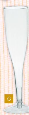 Party City Big party plastic champagne flute cups, birthdays, showers, more, clear, 5.5-oz, 20-pk offer