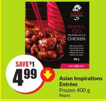 Chalo FreshCo Asian inspirations entrées frozen 400 g offer