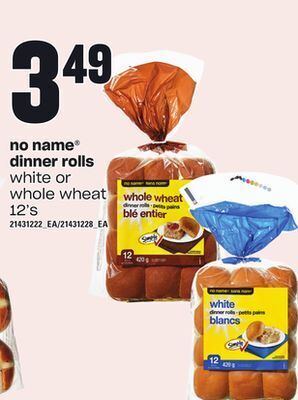 Zehrs Markets No name® dinner rolls, 12's offer