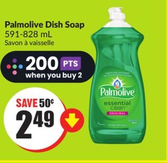 FreshCo Palmolive dish soap 591-828 ml offer