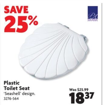 Home Hardware Plastic toilet seat offer