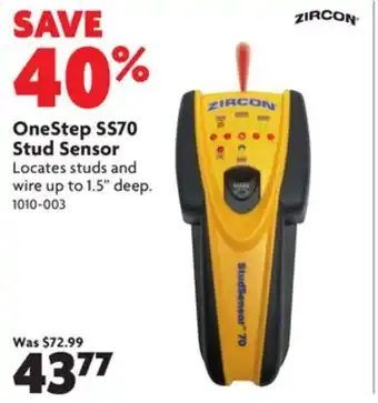 Home Hardware Onestep ss70 stud sensor offer