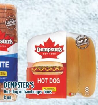 Marché Adonis Dempster's hot-dog or hamburger buns offer