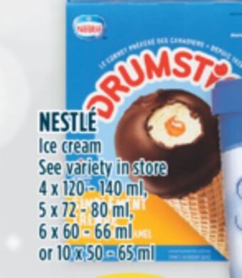 Marché Adonis Nestlé ice cream offer