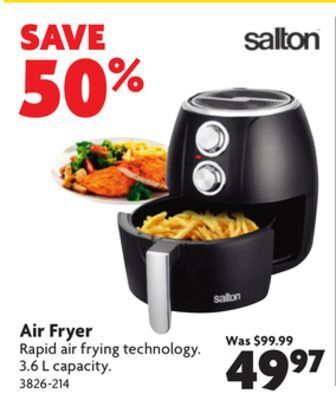 Home Hardware Air fryer offer