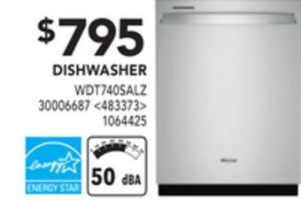 RONA Whirlpool dishwasher offer