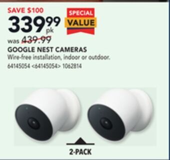 RONA 2-pack google nest cameras offer