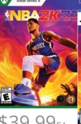 GameStop Nba 2k23 standard edition by 2k xbox series x offer