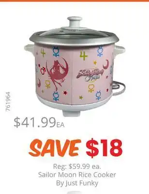 GameStop Sailor moon rice cooker by just funky offer