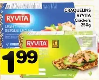 Supermarché PA Craquelins ryvita offer
