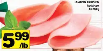 Supermarché PA Jambon parisien paris ham offer