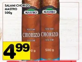 Supermarché PA Salami chorizo mastro offer