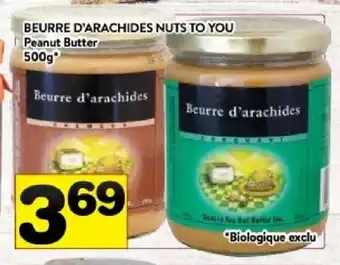 Supermarché PA Beurre d'arachides nuts to you offer