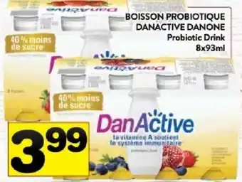 Supermarché PA Boisson probiotique danactive danone offer