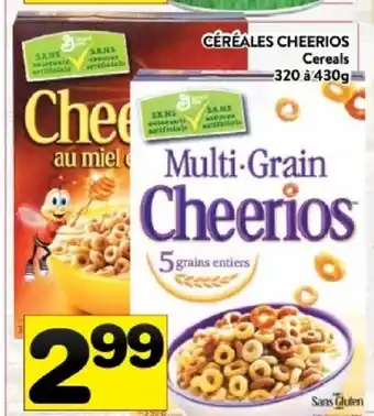 Supermarché PA Céréales cheerios offer