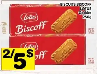 Supermarché PA Biscuits biscoff lotus offer