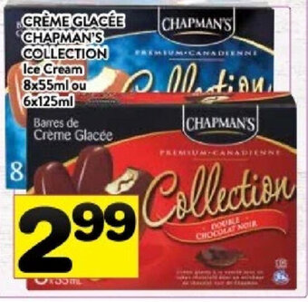 Supermarché PA Crème glacée chapman's collection offer