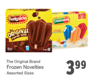 Quality Foods Frozen novelties offer