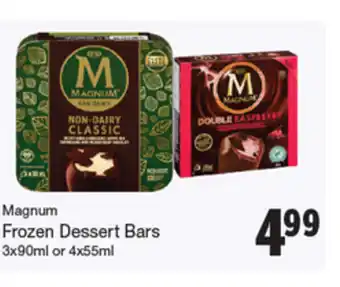 Quality Foods Frozen dessert bars offer