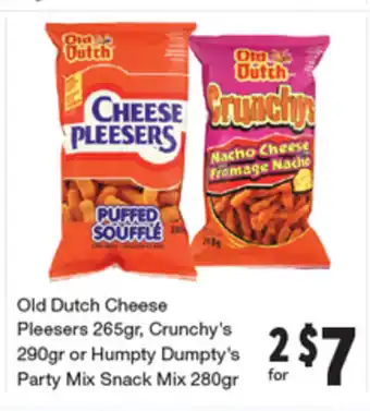 Quality Foods Old dutch cheese pleesers offer