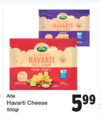 Quality Foods Havarti cheese offer
