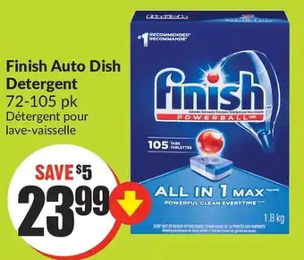 FreshCo Finish auto dish detergent offer