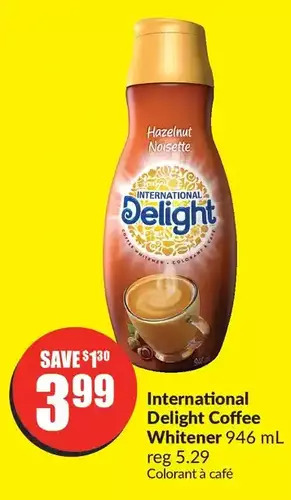 FreshCo International delight coffee whitener offer