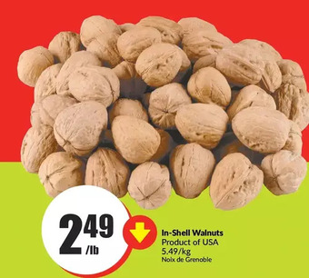 FreshCo In-shell walnuts offer