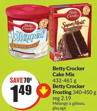 FreshCo Betty crocker cake mix | betty crocker frosting offer
