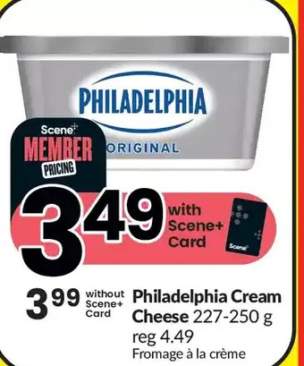 FreshCo Philadelphia cream cheese offer
